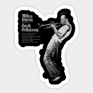 Miles Davis Music jazz Sticker